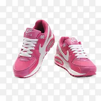 时尚粉色运动鞋海报-空若网 时尚粉色运动鞋海报-空若网