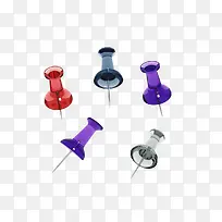 彩色透明图钉-空若网 彩色透明图钉-空若网