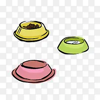 矢量卡通宠物饭盒png-空若网 矢量卡通宠物饭盒png-空若网