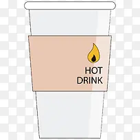 卡通简约美食装饰广告设计热饮-空若网 卡通简约美食装饰广告设计热饮-空若网