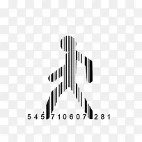 二维码 创意二维码 扁平化 人-空若网 二维码 创意二维码 扁平化 人-空若网