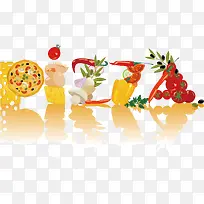 pizza 食物 卡通食物-空若网 pizza 食物 卡通食物-空若网