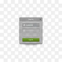 网页设计登录元素-空若网 网页设计登录元素-空若网