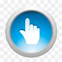 卡通 蓝色手势 点击前往-空若网 卡通 蓝色手势 点击前往-空若网