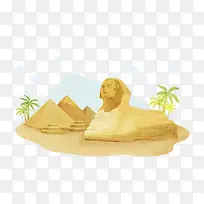 埃及金字塔插画-空若网 埃及金字塔插画-空若网