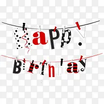 生日派对艺术悬挂文字-空若网 生日派对艺术悬挂文字-空若网