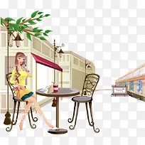 手绘插画矢量-空若网 手绘插画矢量-空若网