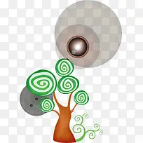 抽象树木-空若网 抽象树木-空若网