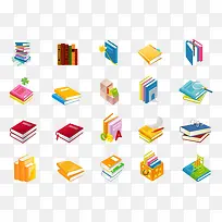 书本图标素材-空若网 书本图标素材-空若网