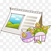 可爱卡通手绘台历-空若网 可爱卡通手绘台历-空若网