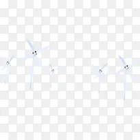 白色的节能风车摄影-空若网 白色的节能风车摄影-空若网