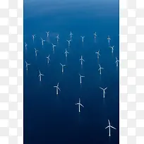 蓝色海洋风车摄影比赛-空若网 蓝色海洋风车摄影比赛-空若网