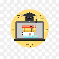 扁平化图标矢量免抠素材-空若网 扁平化图标矢量免抠素材-空若网