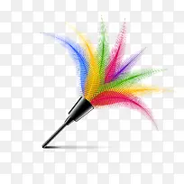 彩色羽毛图像-空若网 彩色羽毛图像-空若网