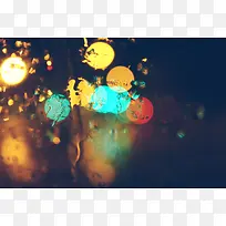 水流玻璃彩色光点海报背景-空若网 水流玻璃彩色光点海报背景-空若网