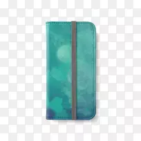 青绿色水彩画天空-空若网 青绿色水彩画天空-空若网