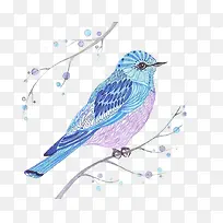 插画鸟儿-空若网 插画鸟儿-空若网