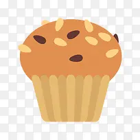卡通纸杯坚果蛋糕-空若网 卡通纸杯坚果蛋糕-空若网