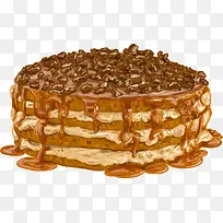 矢量手绘甜品蛋糕-空若网 矢量手绘甜品蛋糕-空若网