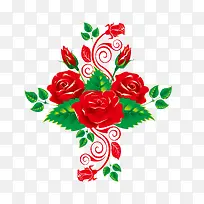 红色玫瑰花-空若网 红色玫瑰花-空若网