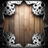 金属背景与木板背景-空若网 金属背景与木板背景-空若网