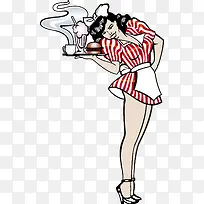 ¿ì²ÍµêƯÁÁÅ®·þÎñԱʸÁ¿ËزÄ-¿ÕÈôÍø ¿ì²ÍµêƯÁÁÅ®·þÎñԱʸÁ¿ËزÄ-¿ÕÈôÍø