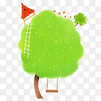 绿树秋千-空若网 绿树秋千-空若网