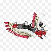 口红包包翅膀组合-空若网 口红包包翅膀组合-空若网