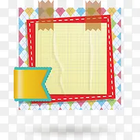 手绘多彩学生用具矢量素材-空若网 手绘多彩学生用具矢量素材-空若网