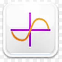 正弦曲线图表图标-空若网 正弦曲线图表图标-空若网