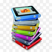 手绘彩色古老随身听-空若网 手绘彩色古老随身听-空若网