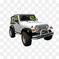 银白色吉普车实物图-空若网 银白色吉普车实物图-空若网
