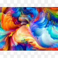 梦幻水彩画背景-空若网 梦幻水彩画背景-空若网