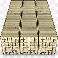 白色的集装箱-空若网 白色的集装箱-空若网