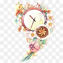 ʱ�ӻ����ֻ�廭-������