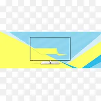 电商几何多边形炫酷背景banner-空若网 电商几何多边形炫酷背景banner-空若网