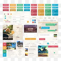 ��ҳ���ҳ�湤��ui���PSDԴ�ļ�-������