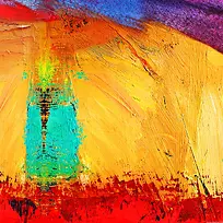 彩色油墨画色彩高清-空若网 彩色油墨画色彩高清-空若网