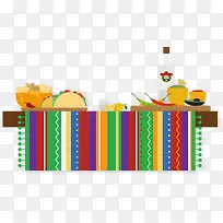 一桌美食装饰图案-空若网 一桌美食装饰图案-空若网