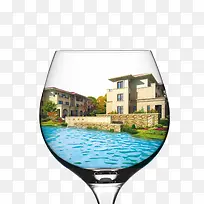 杯中别墅-空若网 杯中别墅-空若网