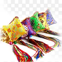 彩色中式荷包端午-空若网 彩色中式荷包端午-空若网