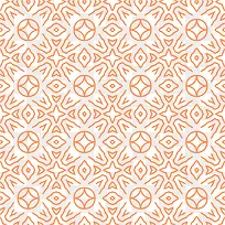 矢量橙色花纹底纹背景素材-空若网 矢量橙色花纹底纹背景素材-空若网