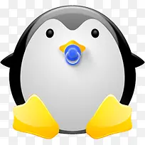 可爱QQ企鹅图标下载-空若网 可爱QQ企鹅图标下载-空若网