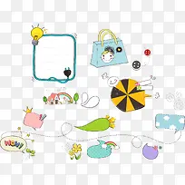 矢量卡通儿童插画-空若网 矢量卡通儿童插画-空若网