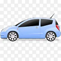 多彩两厢车图标-空若网 多彩两厢车图标-空若网