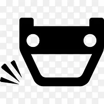 掀翻的汽车图标-空若网 掀翻的汽车图标-空若网