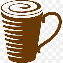 焦糖奶茶矢量素材图-空若网 焦糖奶茶矢量素材图-空若网