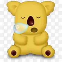 可爱考拉熊图标-空若网 可爱考拉熊图标-空若网