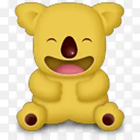可爱考拉熊图标-空若网 可爱考拉熊图标-空若网
