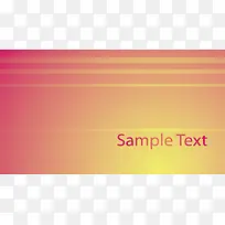 矢量时尚名片模板-空若网 矢量时尚名片模板-空若网